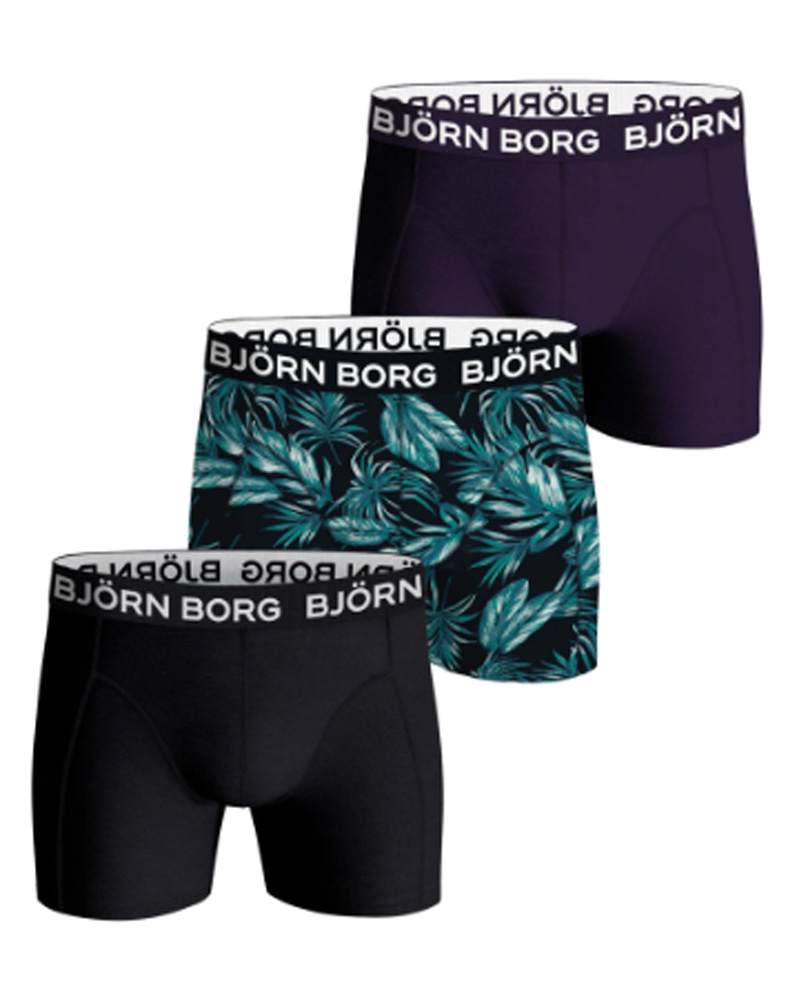 Bjorn Borg Cotton Stretch Shorts 3 pack Str. L