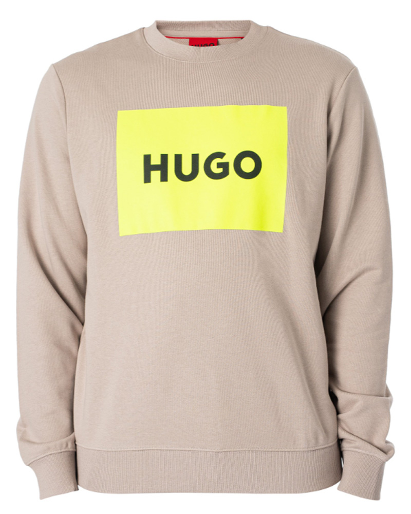 Hugo Boss Duragol222 Sweatshirt Beige Grey Str. XXL