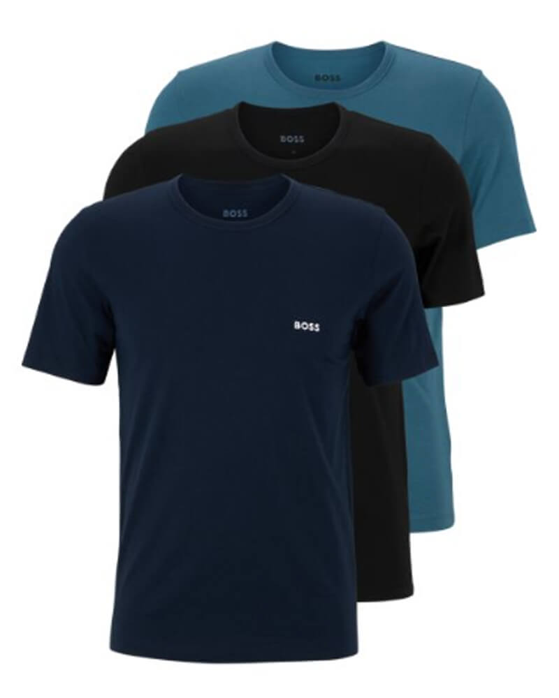 Boss Hugo Boss 3 pack T Shirt Multi Size S