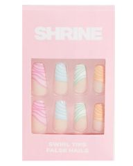 Shrine Swirl Tips False Nails