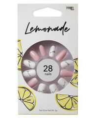 Lemonade False Nails