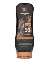 Australian Gold Instant Bronzer Lotion Sunscreen SPF 50