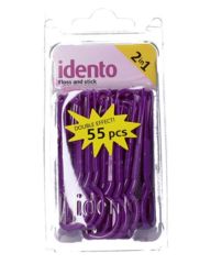 Idento Floss and Stick 2 in 1 Lilla