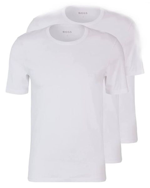 Boss Hugo Boss 2-pack T-Shirt White Size Small Boss Hugo Boss 2-pack T-Shirt White Size Small