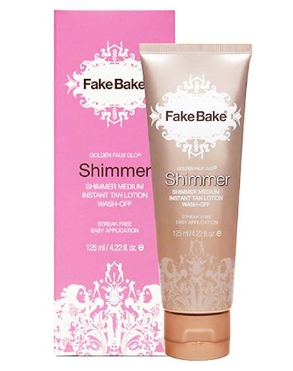 Fake Bake Shimmer, Shimmer Medium Instant Tan Lotion Fake Bake Shimmer, Shimmer Medium Instant Tan Lotion