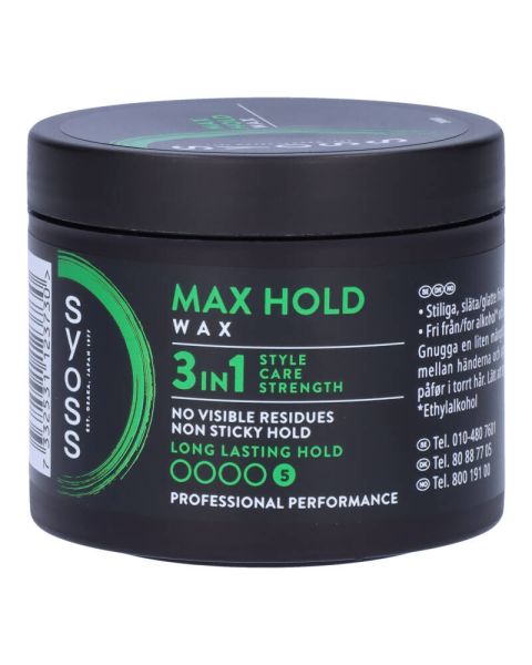 Syoss Max Hold Wax
