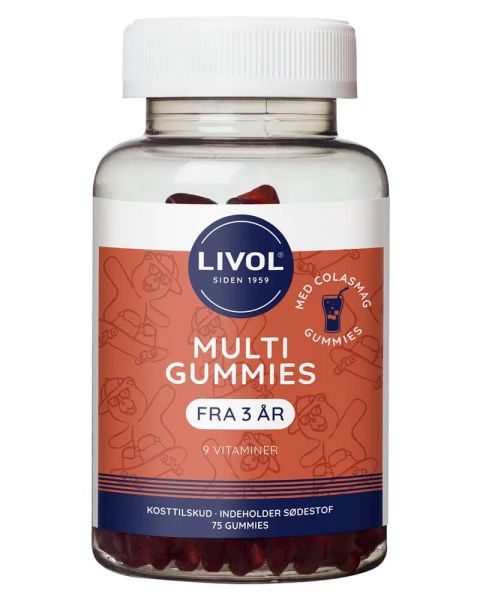 Livol Vitamin Gummies Multivitamin Cola