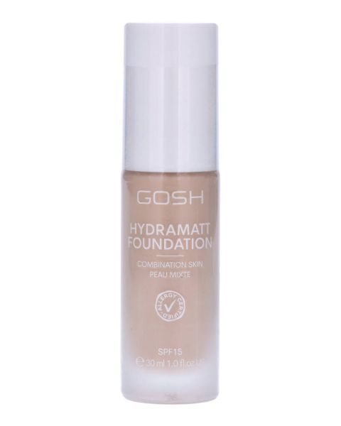 Gosh Hydramatt Foundation Combination Skin Peau Mixte 002R Very Light