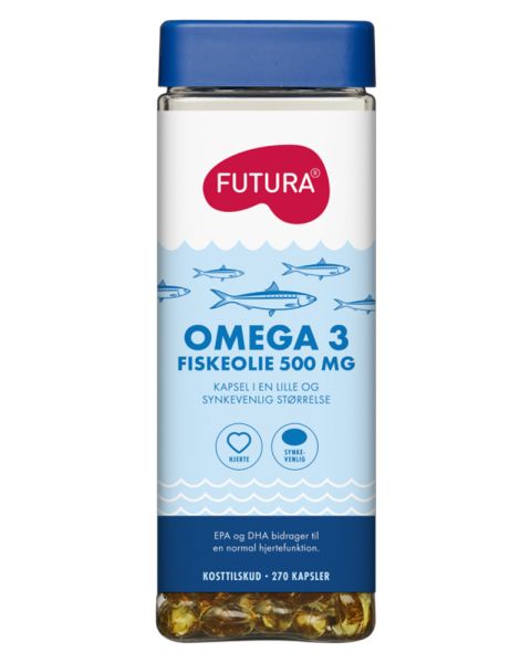 Futura Omega-3 Fiskeolie 500mg