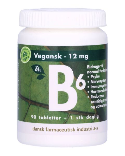 Berthelsen Naturprodukter - B6 12mg Berthelsen Naturprodukter - B6 12mg