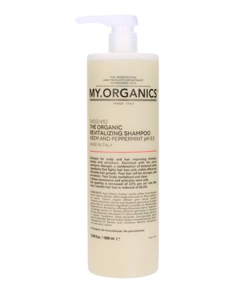 My.Organics The Organic Revitalizing Shampoo Neem And Peppermint