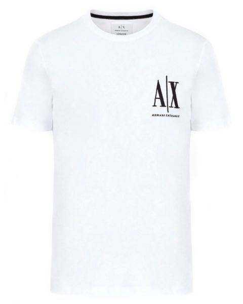 Armani Exchange Men T-Shirt Hvid Str. XL