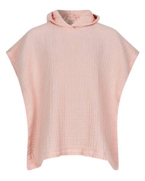 Lille Kanin Poncho Muslin Rose Smoke 1-3 years