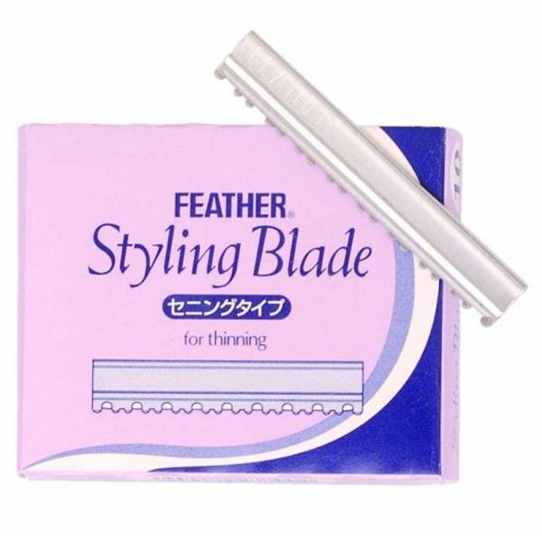 Feather Styling Blade For Thinning TG-10 10stk ref P001082
