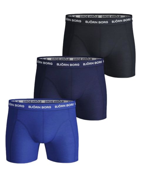Björn Borg Essential 3-pack Cotton Stretch Shorts - Str. XXL