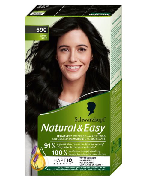 Schwarzkopf Natural & Easy 590 Ebony Black