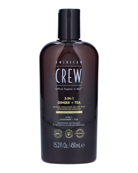 American Crew 3-In-1 Ginger + Tea