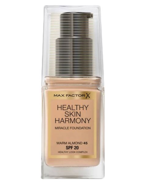 Max Factor Healthy Skin Harmony Foundation 45 Warm Almond