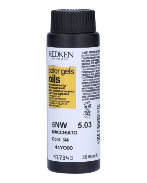 Redken Color Gels Oils 5NW Macchiato 5.03