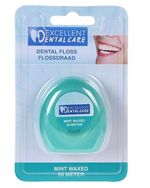 Excellent Houseware Tandtråd Mint Waxed Grøn