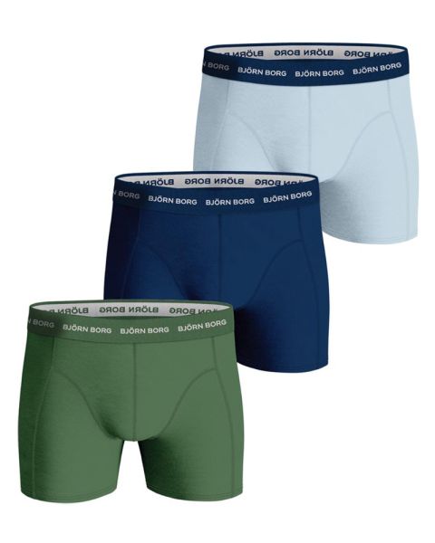 Björn Borg Cotton Stretch Shorts 3-pack Str. M