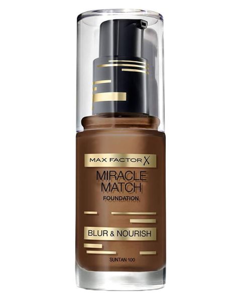 Max Factor Miracle Match Foundation Sun Tan 100