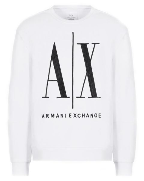 Armani Exchange Man Sweatshirt White L
