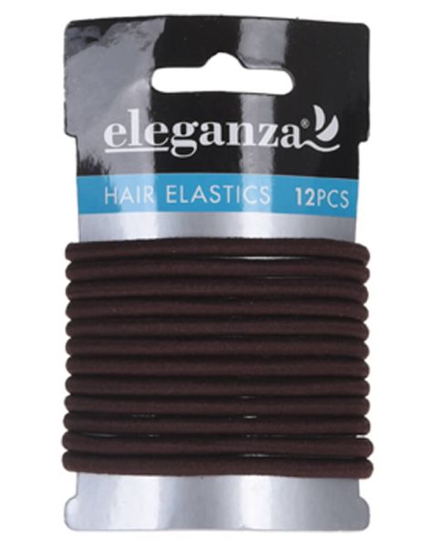 Eleganza Brune Hårelastikker