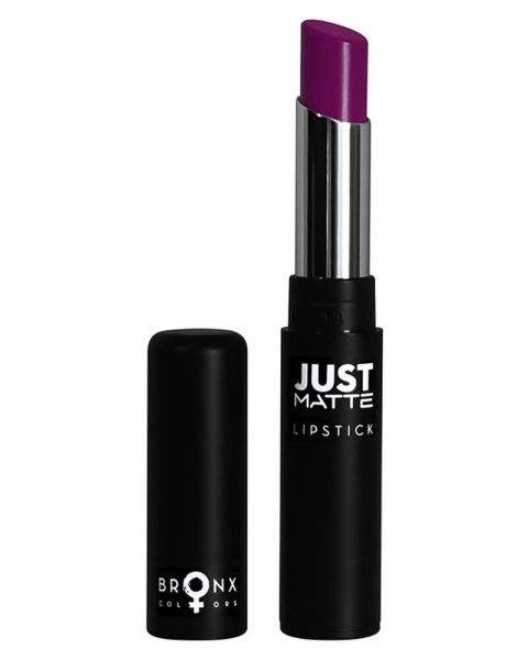 Bronx Just Matte Lipstick - 08 Purple