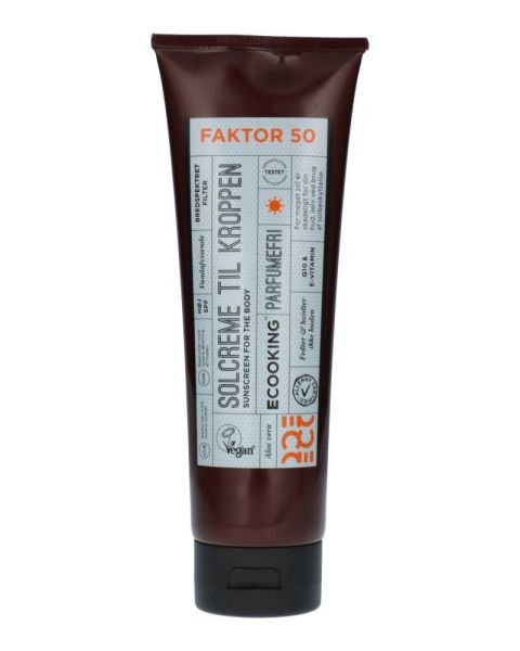 Ecooking Solcreme Til Kroppen SPF 50