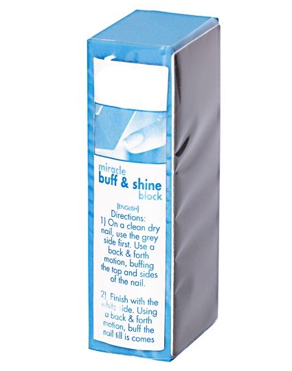 Sibel Nails Miracle Buff & Shine, 2 way buffer block - Art 7301343