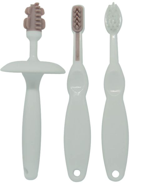 Oopsy 3 Step Toothbrush Set Pink