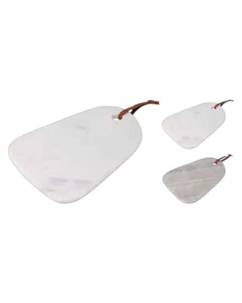 CUTTING BOARD MARBLE WHITE