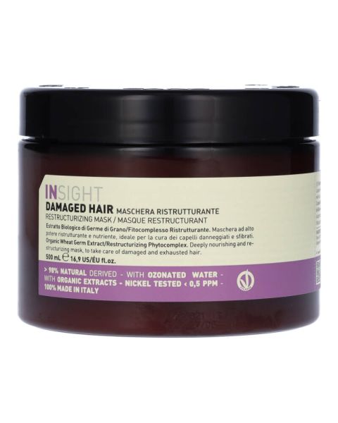 Insight Damaged Hair Restructurizing Hair Mask 500ml