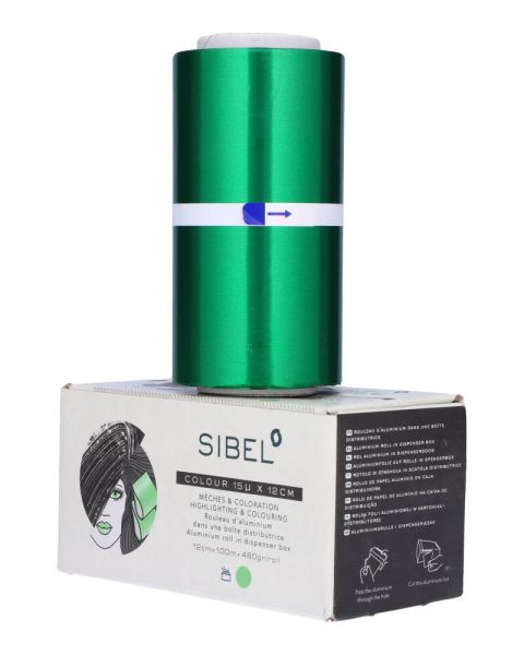 Sibel Aluminiumsrulle I Dispenseræske Ref. P002956 Sibel Aluminiumsrulle I Dispenseræske Ref. P002956