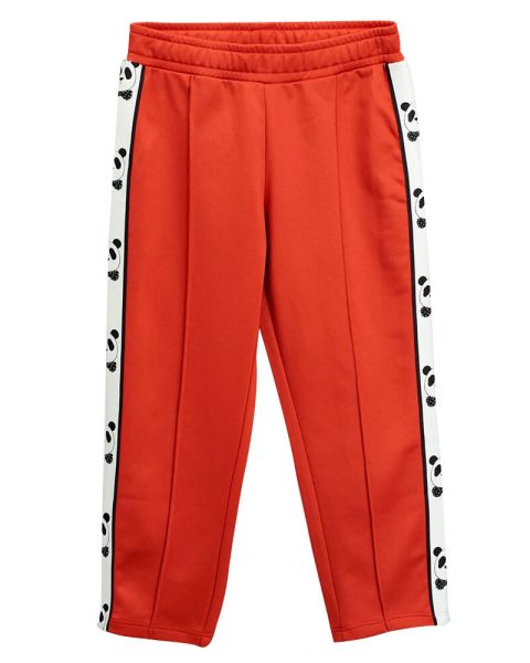 Mini Rodini Panda Red Track Pants 104 110