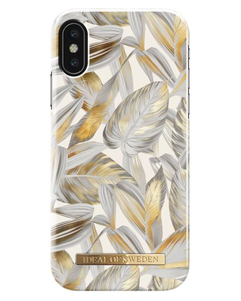iDeal Of Sweden Cover Platinum Leaves iPhone X XS U